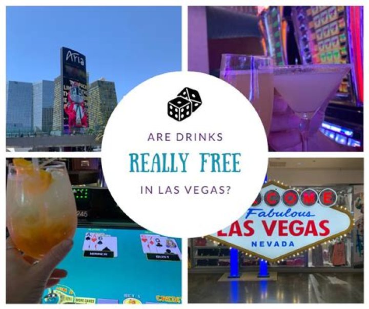 Are drinks free in Vegas if you gamble?