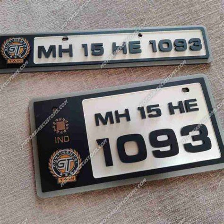 Are Halfords number plates legal?