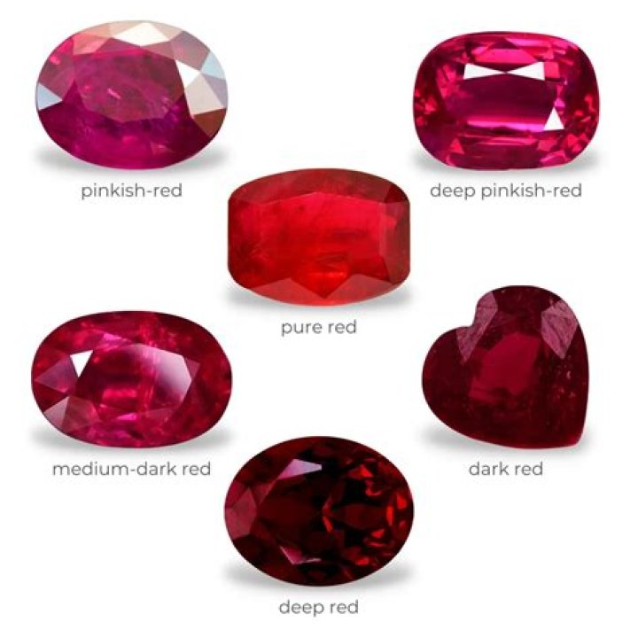 Are there different colors of rubies?