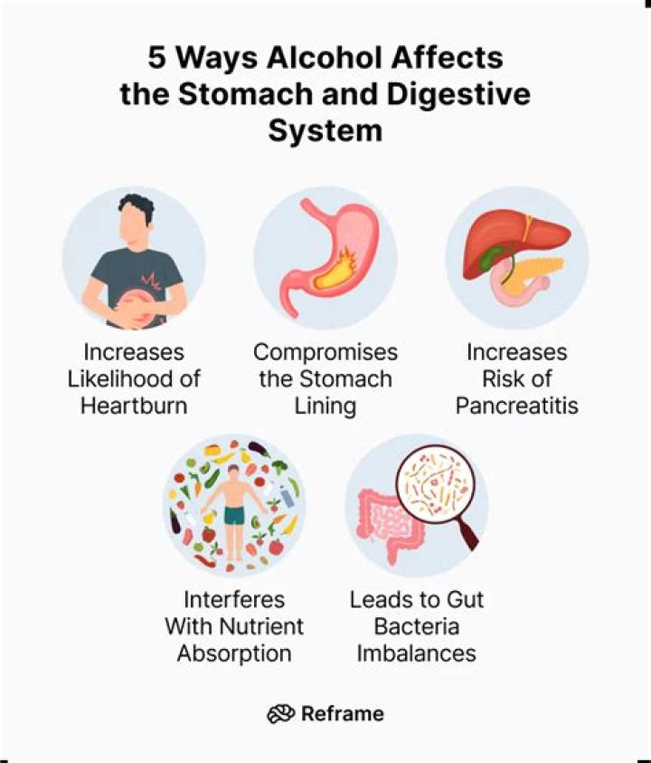 Can alcohol inflame intestines?