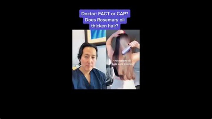Can rosemary oil thicken hair?