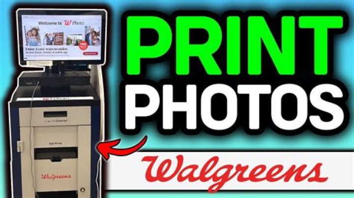 Can you go to Walgreens and print pictures from iPhone?
