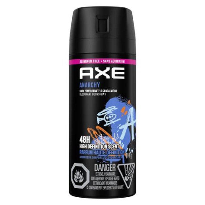 Can you use Axe deodorant body spray on armpits?