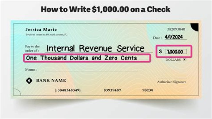 Can you write a check for eleven hundred dollars?