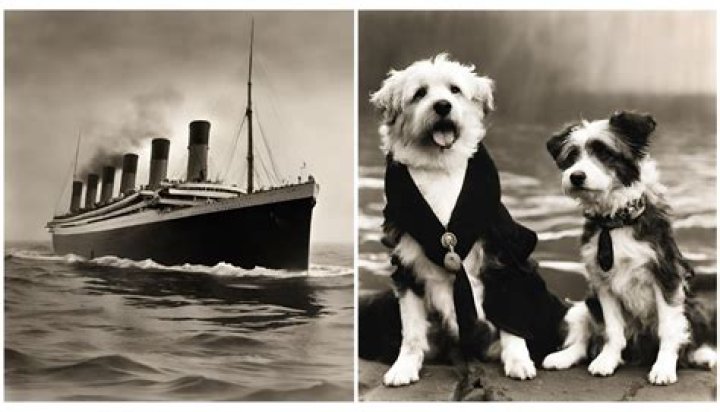 Did dogs survive the Titanic?