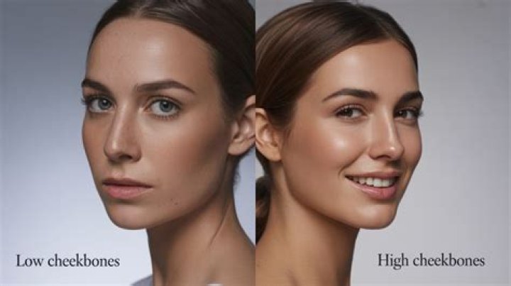 Do models have high cheekbones?