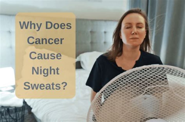 Do you have night sweats with melanoma?