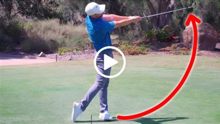 Do you lift arms in golf swing?