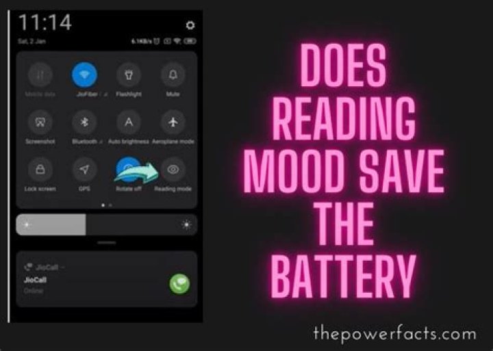 Does night mode save battery?