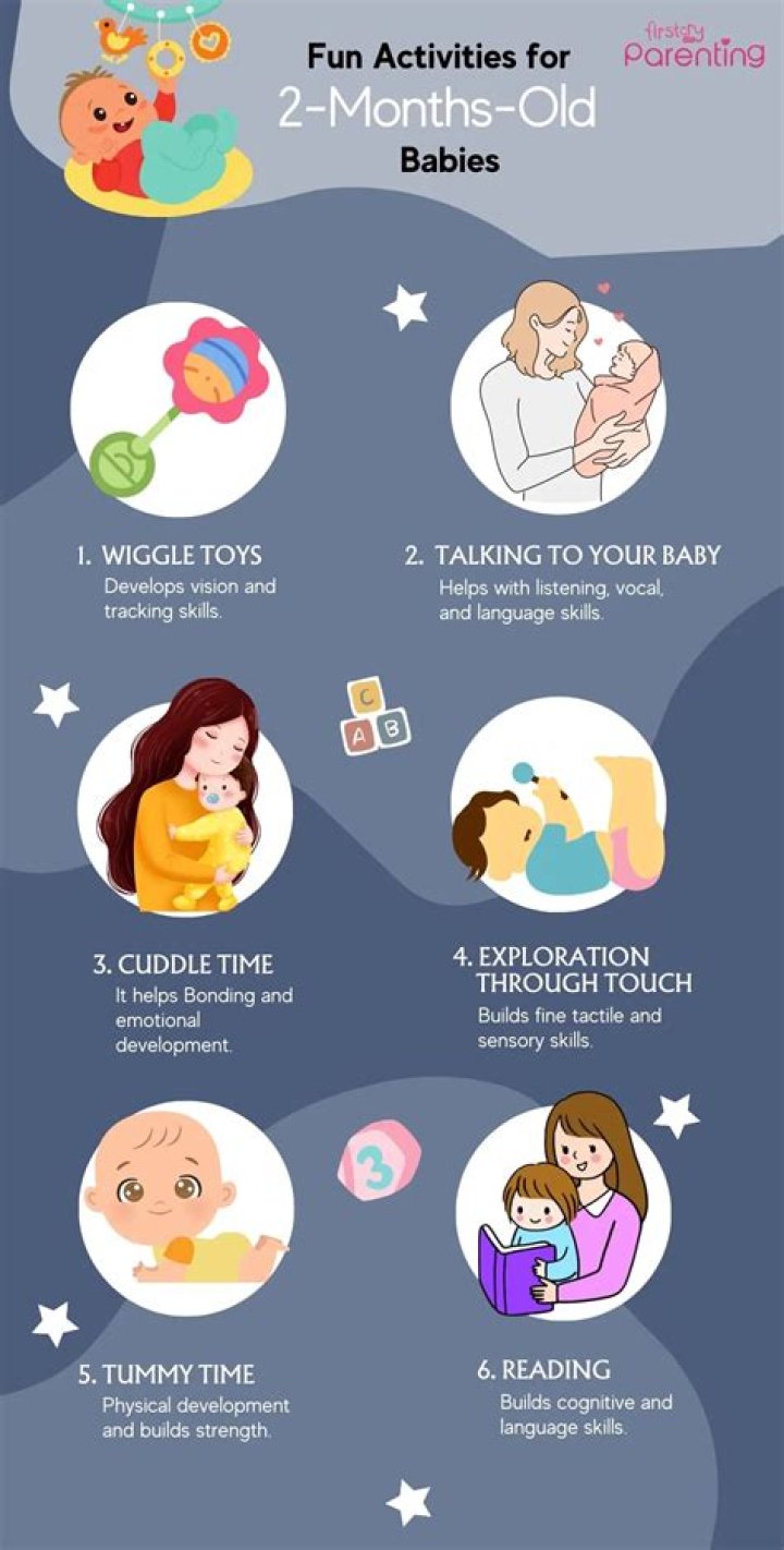 How can I entertain my 2 month old?