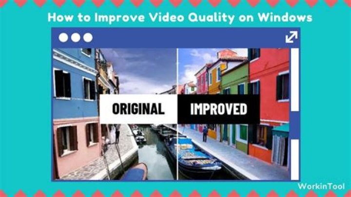 How can I improve video quality online for free?