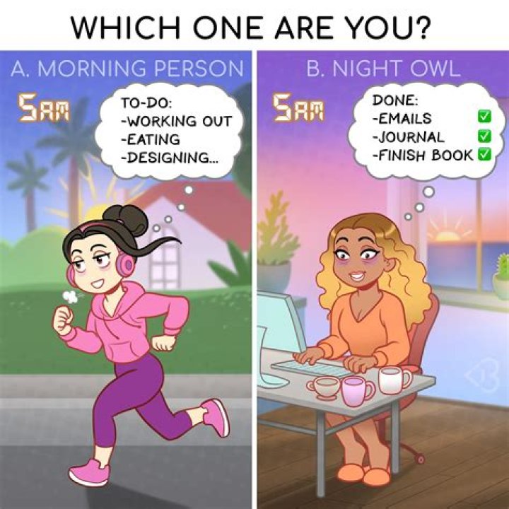 How do I become a night person?