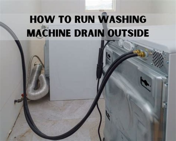How do I clean my washing machine drain line?