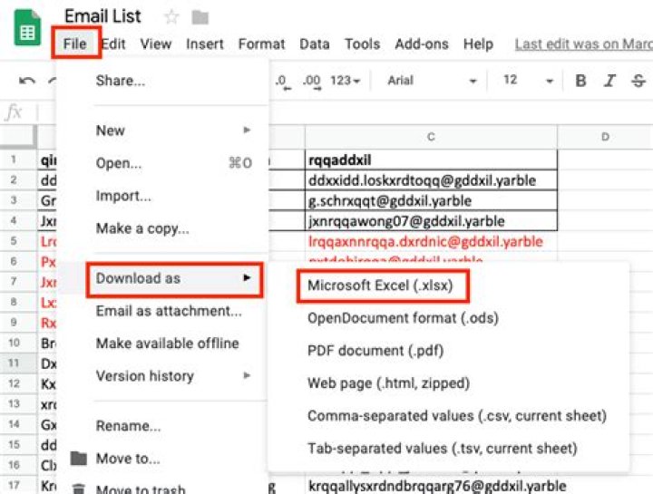 How do I convert a Google spreadsheet to a database?