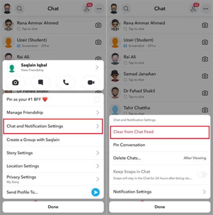 How do I delete my kids Snapchat from my phone?