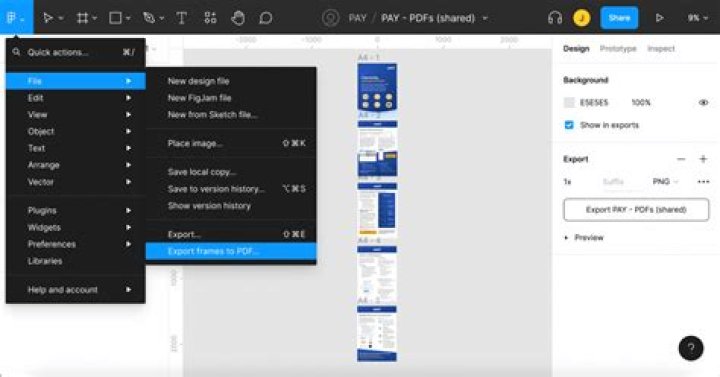 How do I export a download from Canvas?