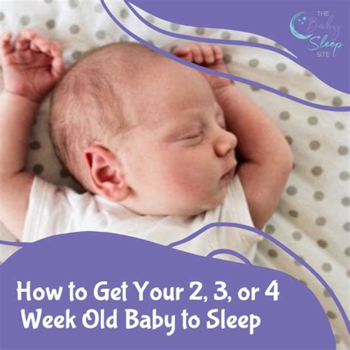 How do I get my 3 week old to sleep?