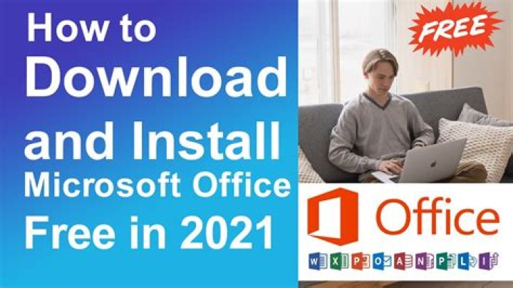 How do I install Microsoft Office for free on Windows 10?