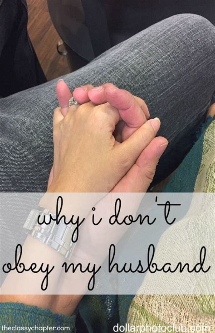 How do I obey my husband?