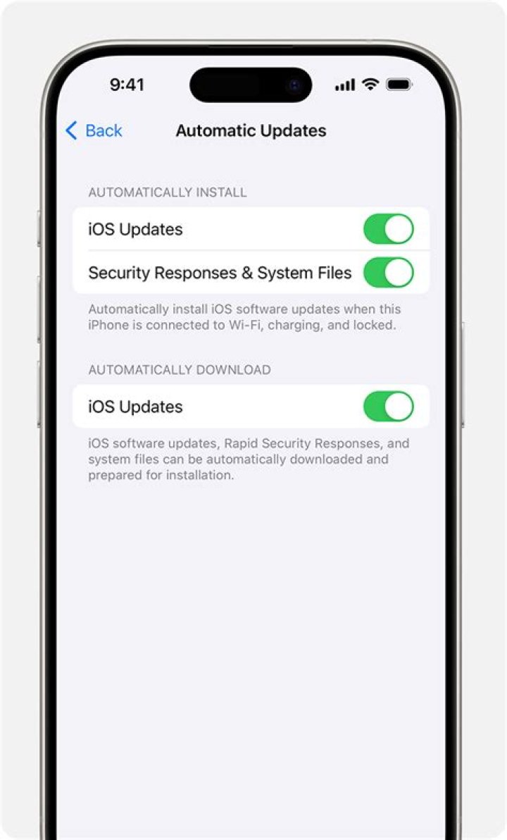 How do I update my cell towers on my iPhone?
