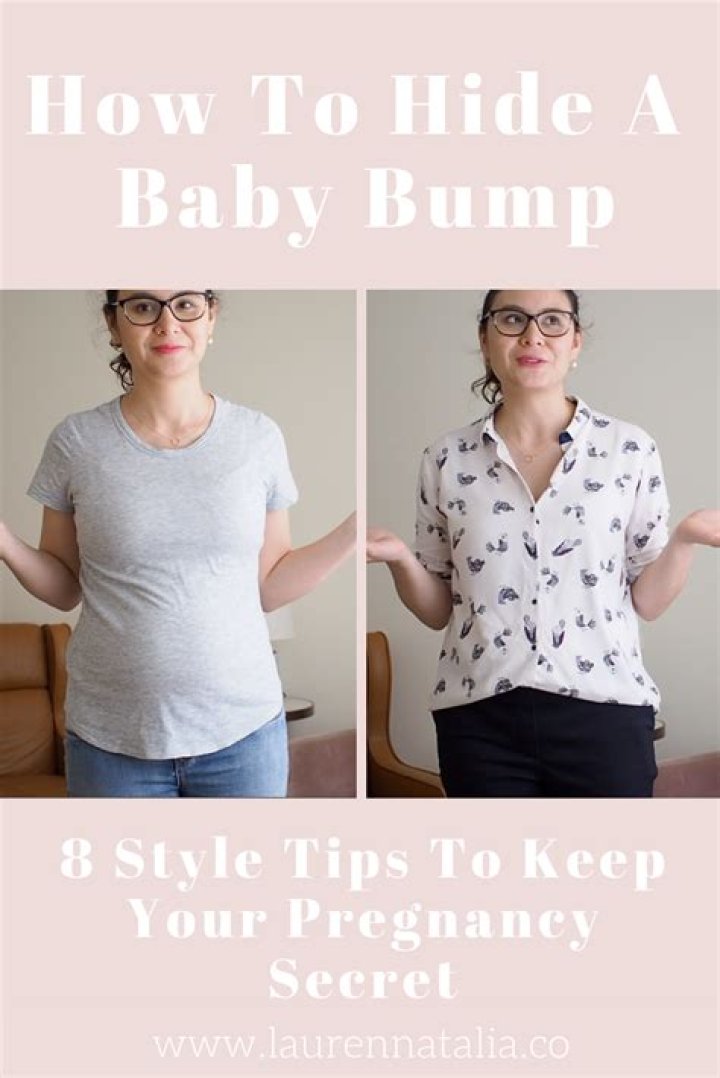 How do you hide a pregnancy at bachelorette party?