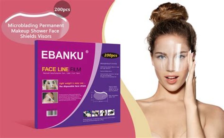 How do you use an eyebrow shield?