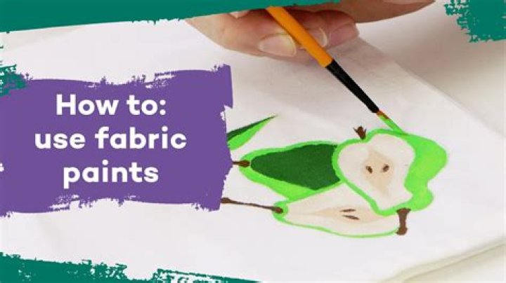 How does fabric paint feel?