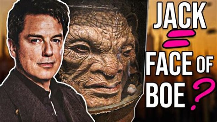 How is Jack Harkness the Face of Boe?