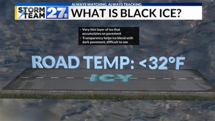 How long does it take for black ice to melt?