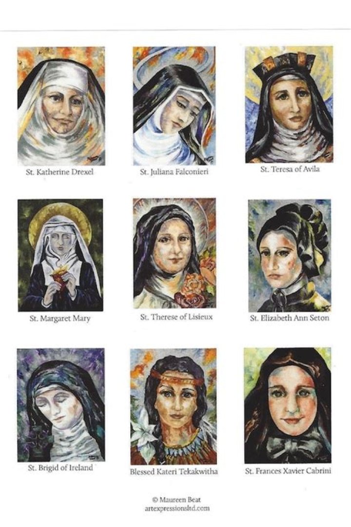 How many American saints are there?