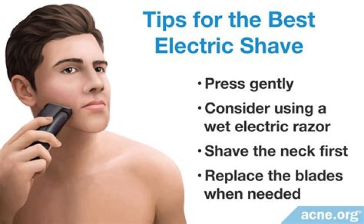 How many passes should you make while shaving?