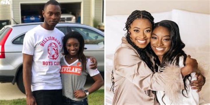 How many siblings does Simone Biles have?
