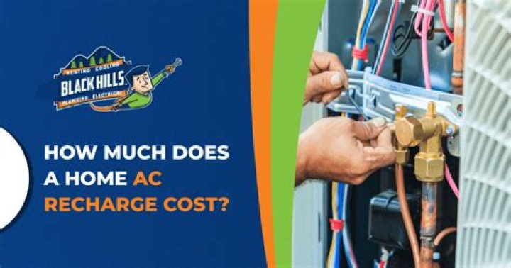 How much does a Freon recharge cost?