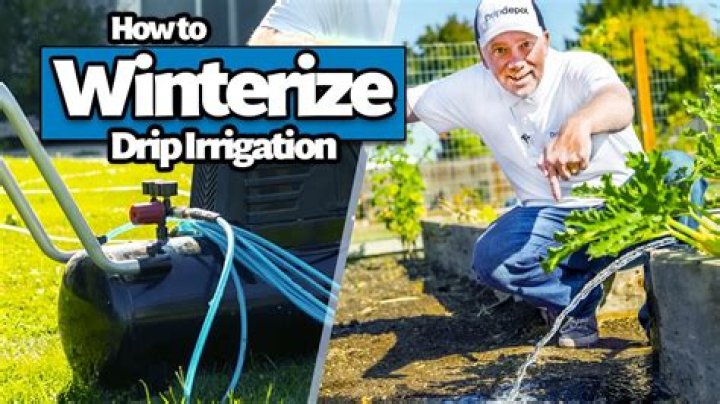How much does it cost to winterize an irrigation system?