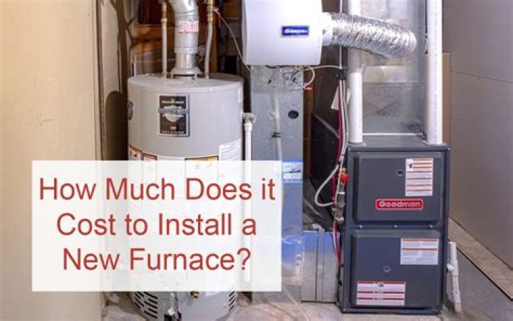 How much should a new furnace cost installed?