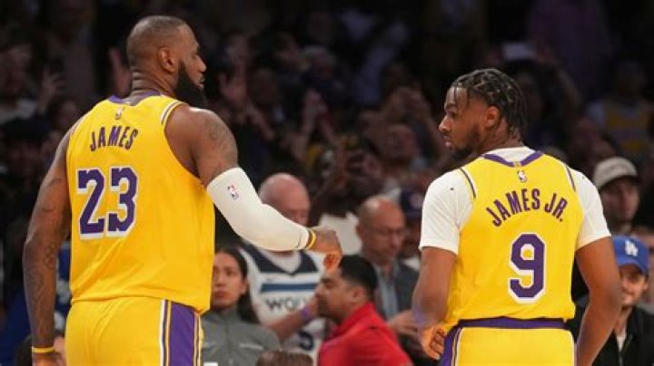 How old was LeBron when he had Bronny?