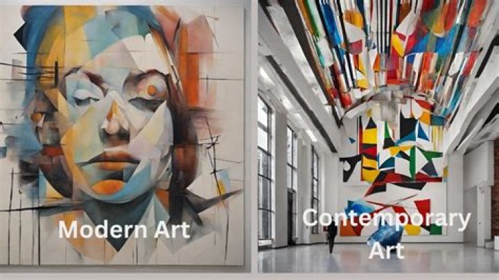 In what ways are contemporary art different from traditional art in terms of materials used?