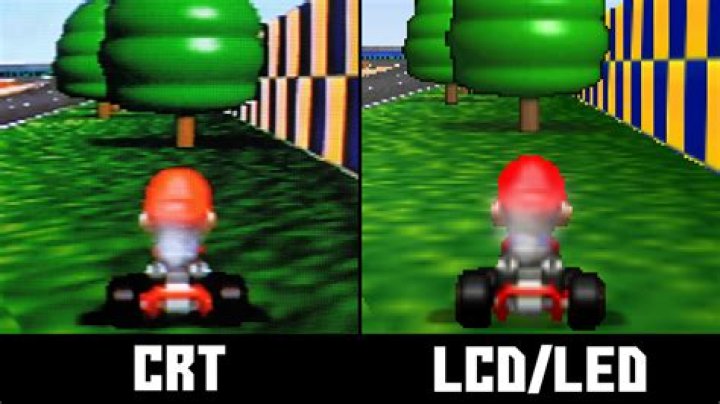 Is CRT better than LED?
