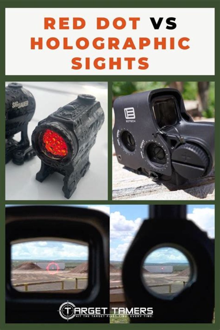 Is holographic better than red dot?