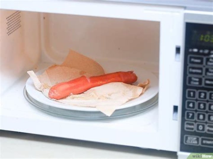 Is it OK to cook a hot dog in the microwave?