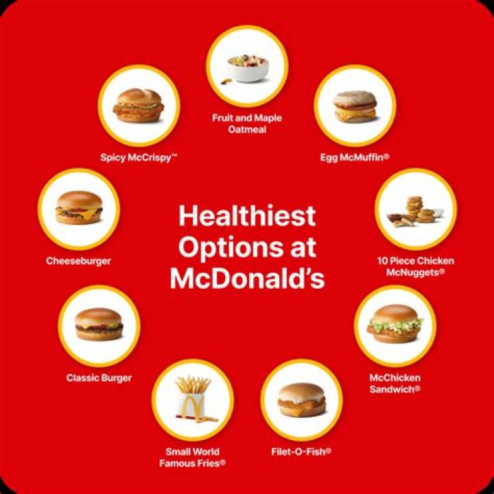 Is McDonald's healthier than 5 guys?