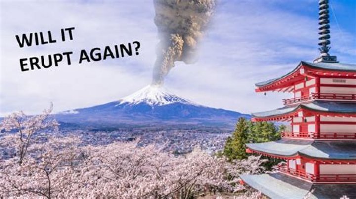 Is Mount Fuji going to erupt again?