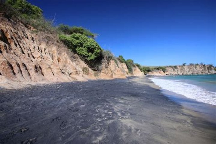 Is there a black sand beach in Florida?