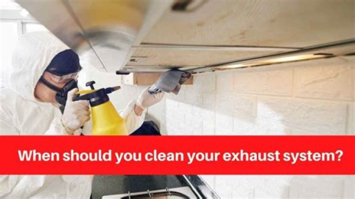 Should you clean your exhaust?
