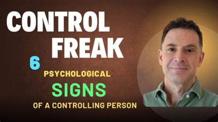What are the signs of a controlling person?