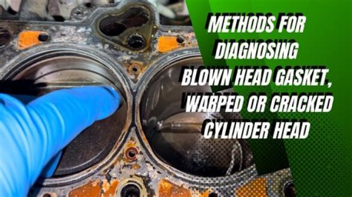 What are the signs of a cracked head?