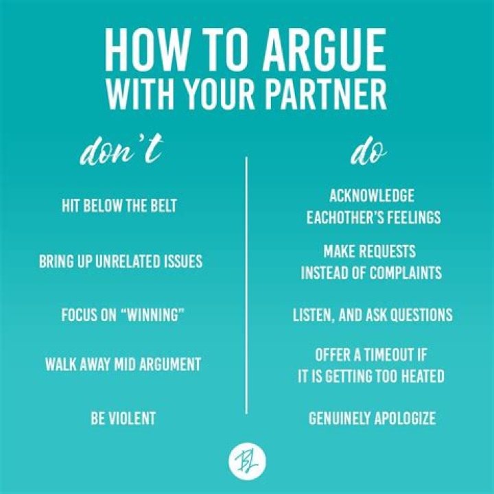 What are the things to avoid in a relationship?