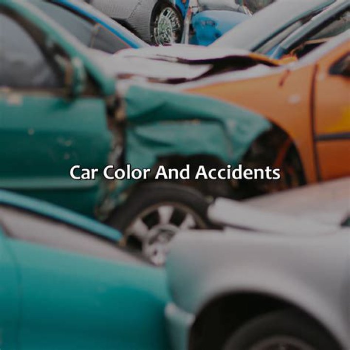 What color of car is in the most accidents?
