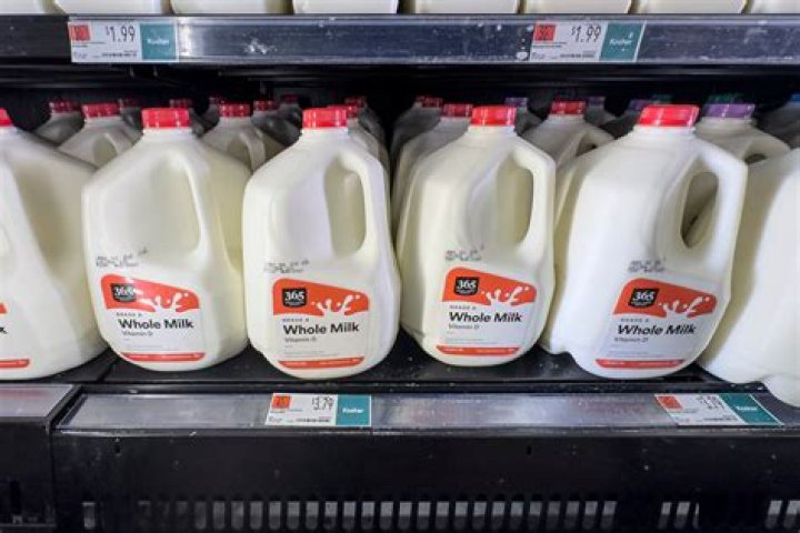 What did milk cost in 2022?