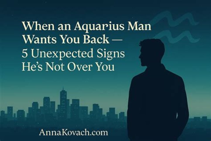 What do you text an Aquarius man?